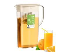 Pichet infuseur à thé glacé - Pichet de service à boisson de 2 L, récipient à boisson pour de fruits, bouilloire à eau froide | Conception étanche et, sûre, pour la cuisine, la maison
