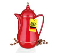 Pichet isotherme 1L - ROTPUNKT 911 - Cafetière Sans BPA - Maintien chaud 24h - Rouge