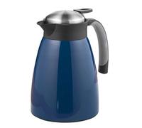 Pichet Isotherme corps inox 1 litre - Bleu