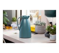 alfi Pichet isotherme Eco 1,0 L – insert verre trempé hygiénique, bouchon poussoir – Violet pastel