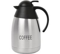 Olympia Pichet isotherme en acier inoxydable avec couvercle bombé 250 x 140 mm 1,5 l