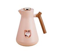 Pichet Isotherme Thermos Sous Vide Isolé, Carafe À Café Thermique, Café Au Thé Chaud Et Froid Avec Un Simple Bouton-poussoir De Sécurité, Pour La Maison, Bureau, Hôtel (Brun,1.45L)