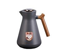Pichet Isotherme Thermos Sous Vide Isolé, Carafe À Café Thermique, Café Au Thé Chaud Et Froid Avec Un Simple Bouton-poussoir De Sécurité, Pour La Maison, Bureau, Hôtel (Gris,1.45L)
