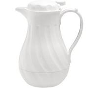 Pichet isotherme torsadé blanc 2 L