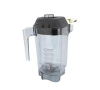Pichet Mélangeur De 1,4 Litre (48 Oz) En Polycarbonate, Compatible Avec Vitamix, Récipient Avec Lames En Acier Inoxydable For Mélangeur Touch & Go, Remplacement Du Bol Mélangeur