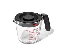 Pichet mesureur en verre 500 ml avec couvercle