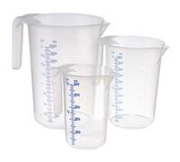 APS Germany Verre doseur 0,5 l – plastique, graduations L/ml, passe au lave-vaisselle