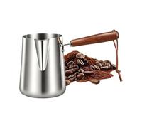 Pichet Mousseur Pichet verseur pour cappuccino en acier inoxydable | Carafe cappuccino versante Pour café espresso à la maison, au café, en cuisine, en camping, et au pique-
