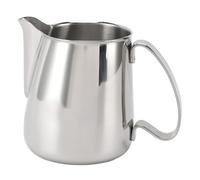 Pichet Moussoir à Lait 304 Acier Inoxydable, 350ml, Bec Anti - Goutte, Contrôle Précis du Versement - Durable et Facile à Nettoyer, Pour Café Maison et Salon de Café (750 ml)