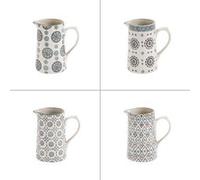 Pichet Nelson 0.7 l (1 modèle aléatoire) - Table Passion - Multicolore - Grès Multicolore G