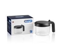 Pichet pour machine caf De'Longhi DLSC021 - Noir Transparent Verre Plastique 0,75 L 6 Tasses