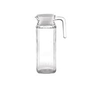 Olympia Carafes en verre GF922 nervurées 1 l Lot de 6