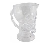 PICHET TÊTE DE MORT TRANSPARENT 1.5L