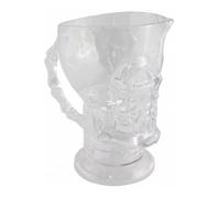 PICHET TÊTE DE MORT TRANSPARENT 1,5L