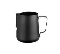 Pichets-mousseurs à lait Cuve à fleurs échelle interne et externe, mousseur lait fantaisie, tasse café Des Cafés et des Cappuccinos(Black,1000ml)