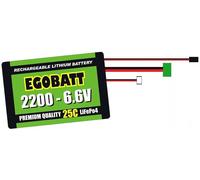 Pichler Modellbau Pack de batterie LiFe 6,6 V 2000 mAh 2 cellules 25 C bloc XH