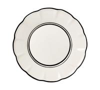 Pick a Poppy Bistro assiette Black. 28 cm