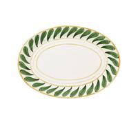 Pick a Poppy Swirl plat de service Green. 32 cm