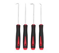 Pick and Hook Set, 4pcs Professional Long Oil Seal/O-Ring Seal Joint Pick Mini Precision Hooks Extracter Hook and Pick Set for Mountain Bikes Fourche avant Oil Seal ou O-rings Removal Tool