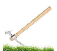 Pick Axe, Pic à Creuser - Pic de Jardin 2 en 1 Bec, Hache à Main en Acier Inoxydable, multifonctionnelle pour Jardinier, Creuser des tranchées, Couper Les Racines