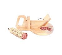 Trancheuse à Charcuterie - Cook Concept - Ronde - Manuelle - Marron