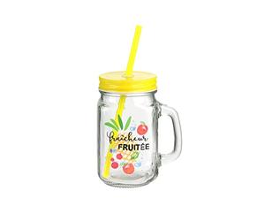 Pick&Drink vaso con pajita - Exotic Summer -
