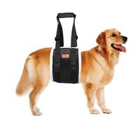 PICK FOR LIFE Harnais de Levage et de rééducation pour Chien pour Jambes arrières Faibles, Sangle Souple pour Aider Le Chien âgé, blessé, handicapé et après Une Chirurgie ACL