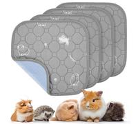 PICK FOR LIFE Serviettes PIPI réutilisables pour cochons d'inde, alèses lavables et super absorbantes, tapis pour petits animaux pour lapins, hamsters, chiots