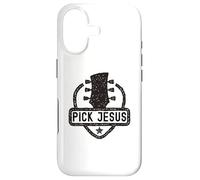 Pick Jesus Guitare Pasteur Chrétien Pasteur Coque pour iPhone 17