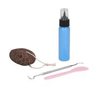 Pick Peel Stone Kit, Picking Rock Kit, Oval Stone DIY Toy Jouet de Roche Soulagement Relaxant Fidget Toy Soulagement L'anxiété Relaxation Mentale Jouet Cueillette pour le TDAH OCD(Latex bleu)