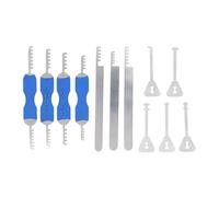 Pick Pick en acier inoxydable outils professionnels de la qualité de pompier polyvalent ensemble de pompiers à dents en métal durable outils de précision pour les intervenants