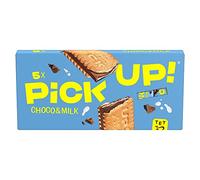 PiCK UP ChocoundMilk Lot de 5 barres à biscuits au chocolat au lait et crème au lait (5 x 28 g)