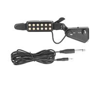 Pick-up de guitare acoustique pick-up de guitare magnétique High Fidelity Sound Volume Tone volume pour guitare acoustique Black Abs Metal 3 METTER