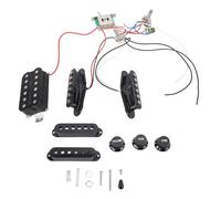 Pick-up de Guitare électrique Ensemble Humbucker Double Coil Style Ouvert High Sort Tone Volume Volume pour Les Musiciens Professionnels et Les Amateurs de Guitare Copper Wire