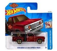 Pick-up dodge li'l express truck 1978 - hot wheels 2024 - vehicule de legende modele celebre - set voiture 1:64 + carte