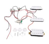 Pick-up SSH Ensemble Haute sensibilité Single Coil Humbucker Pickups Réglable Tone Volume Circuits pour Guitare électrique Blanc