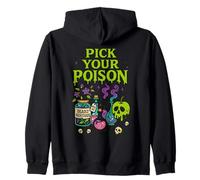 Pick Your Poison, Funny Halloween Men Women Sweat à Capuche