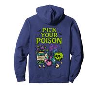 Pick Your Poison, Funny Halloween Men Women Sweat à Capuche