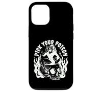 Pick Your Poison Pin Up Devil Woman Tatouage Traditionnel Flash Coque pour iPhone 12/12 Pro