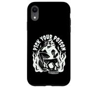 Pick Your Poison Pin Up Devil Woman Tatouage Traditionnel Flash Coque pour iPhone XR