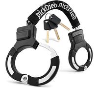 pickDieb Antivol à menottes pour vélo, scooter électrique et scooter - Antivol de vélo - Menottes pour vélo électrique extrêmement robuste et haute sécurité - Serrure massive avec 9 maillons et