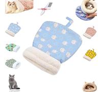 Pickelect Cozy Pet Nest for Cats and Dogs, 2025 New Picture Cozy Pet Nest, Portable All-Season, 360° Warm Tunnel Cat Sleeping Bag (E, L)