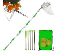 Picker à fruits, arroseur de longue durée, barre de jardin réglable, outil télescopique, panier à crochets à pommes en plein air, limousine légère, griffes de mangue, appareil pour la branche