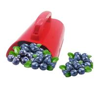 Picker de baies avec peigne métallique Picker aux myrtilles de capacité avec manche fruits fruit la gamme fruits pour verger