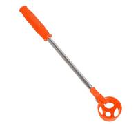 Picker oeufs - Rust Rust Long Egg Grabber | Équipement de collection de services lourds en acier inoxydable | Équipement de ramassage pour la ferme