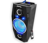 Pickering XS8 Enceinte Sono Autonome 300W 8" LED USB Bluetooth SD FM Batterie + Clé USB 32 Go