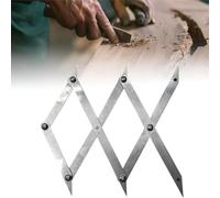 Picket Master Pro Kit de mesure pour le travail du bois avec bras réglables, pour des mesures précises, outil de marquage de centre de travail du bois, détecteur de point central (3 po)