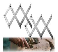 Picket Master Pro Lot de 2 détecteurs de points centraux à 3 points pour des mesures précises, outil de mesure équidistant pour le travail du bois et le soudage, identification précise des points