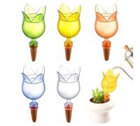 Pickets D'irrigation Automatique Pour - 5 Pièces Soutien De L'irrigation Des Réutilisable | Idéal Pour Les Fleurs, Les Cactus, La Serre, La Pelouse, Le Potager, Le Lit De Fleurs, Le