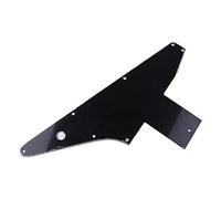 Pickguard 3 plis pour guitare électrique Style Explorer Re-édition Noir Pièces de rechange